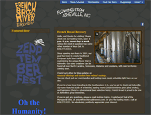 Tablet Screenshot of frenchbroadbrewery.com